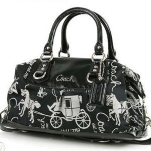 Coach Ashley Horse & Carriage Purse
